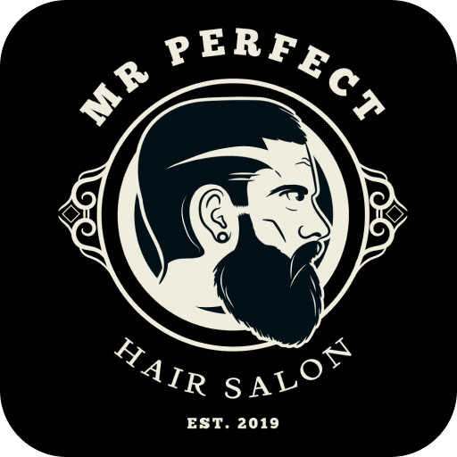 Mr. Perfect Hair Salon logo