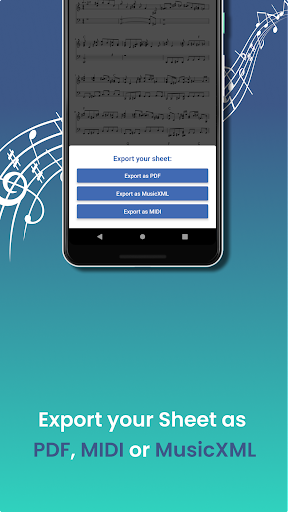 Piano2Notes - Notes from Piano Screen 3