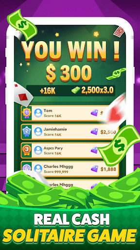 Solitaire Clash-Win Cash screenshot
