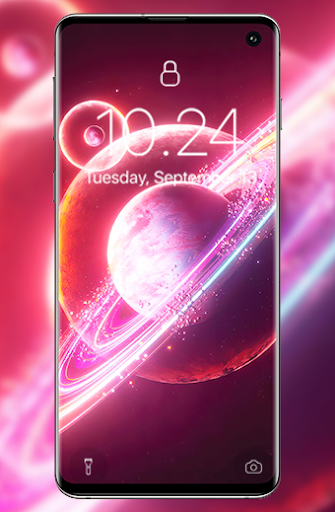 Android application Space & Galaxy Wallpapers screenshort