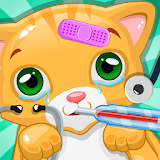 Little Cat Doctor Pet Vet Game icon