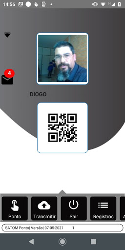 Android application SATOM Registro Ponto screenshort
