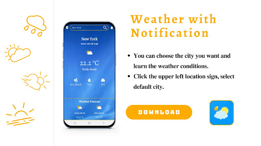 Weather with Notification Screen 2