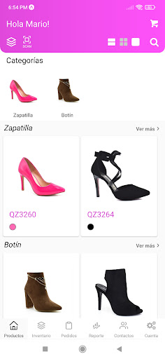 Android application Zapatillas May screenshort