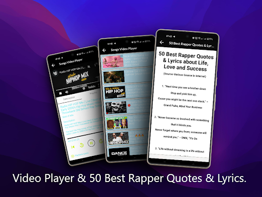 Rap Songs Hip hop Songs Radio Screen 3