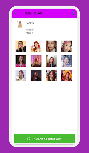 Yeji Itzy WAStickerApps