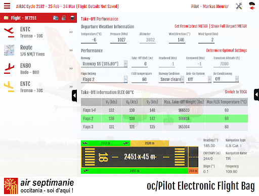 air septimanie - oc/Pilot EFB Screen 2