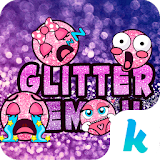 Glitter Emoji Stickers for Chatting (Add Stickers) icon