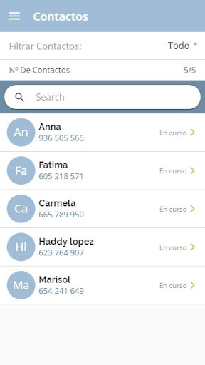 ORIFLAME CRM Screen 2