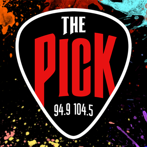 94.9 & 104.5 The Pick logo