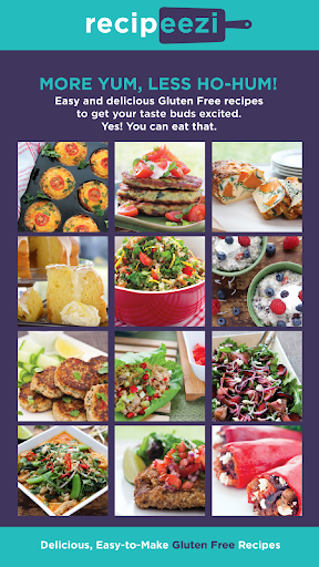 Android application recipeezi Gluten Free screenshort
