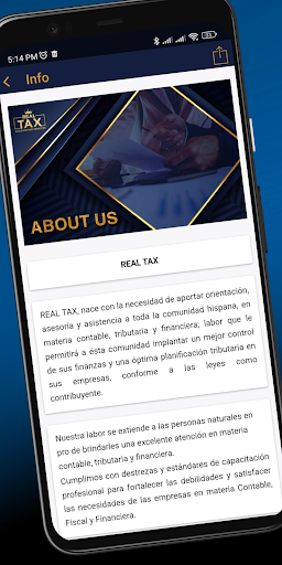 Real Tax and Bookkeeping Screen 2