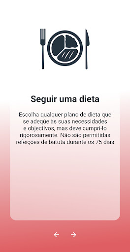 Visualização do aplicativo