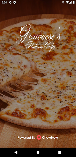 Android application Genovese's Italian Cafe screenshort