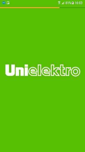Android application UNI ELEKTRO screenshort