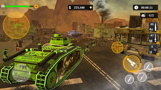 Tank War - Battlegrounds Game