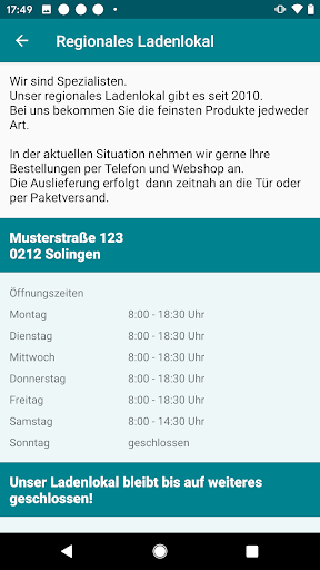 Solingen liefert Screen 3