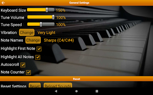 Piano Melody Screenshot