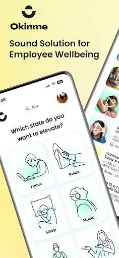Android application Okinme screenshort