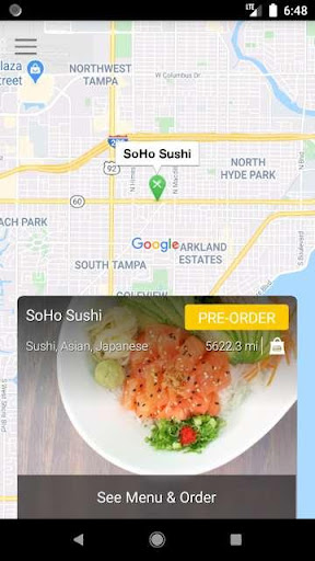 SoHo Sushi Screen 2