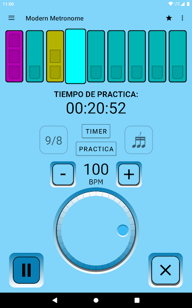 Captura de Pantalla 13 Modern Metronome android