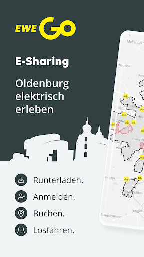 Android application E-Sharing screenshort