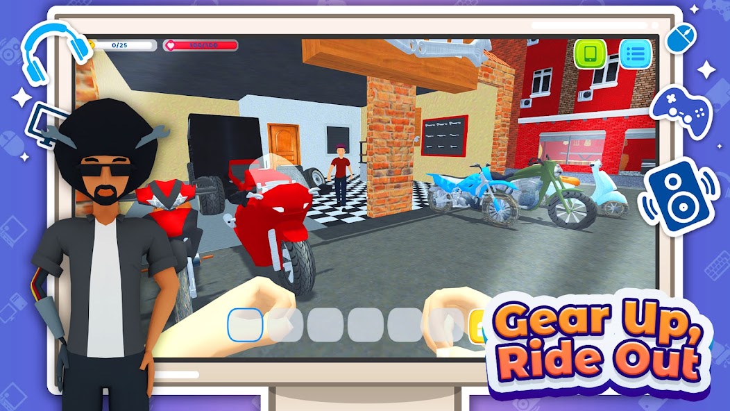 Gaming Cafe Life 1.2.13 APK + Mod (Unlimited money) untuk android