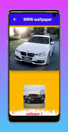 Android application BMW wallpaper screenshort