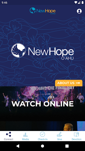 Android application New Hope Oahu screenshort