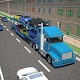 3Dカー輸送トレーラートラック