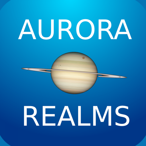 Aurora Realms - tablet version logo
