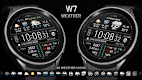 screenshot of Weather watch face W7