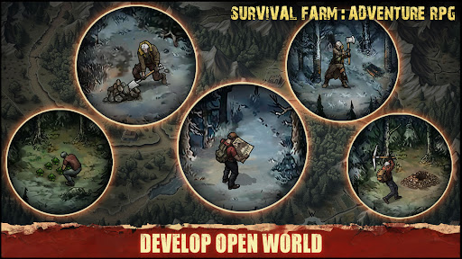 Android application Survival Farm: Adventure RPG screenshort