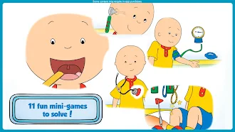 Game screenshot Caillou Check Up - Doctor hack