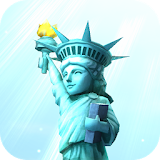 Statue of Liberty 3D icon