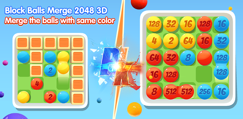 Block Balls Merge 2048 3D