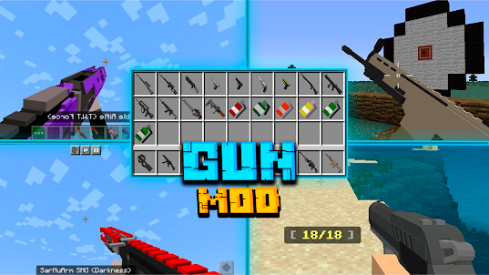 Gun Mod for Minecraft