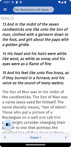 Android application Book of Revelation Offline screenshort