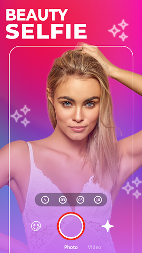 Android application Beauty Camera: Selfie Editor screenshort