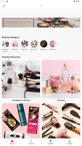 Android application Alamira Perfume-الأميرة للعطور screenshort