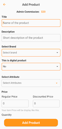 Android application Karis Store screenshort