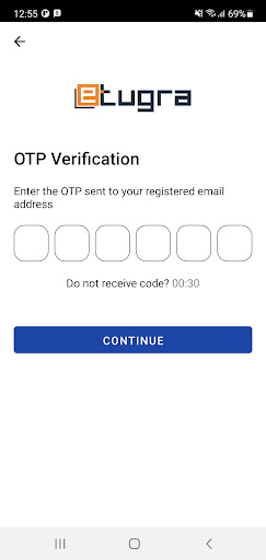 eTugra Auth Screen 3
