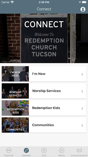 Redemption Church Tucson Screen 2
