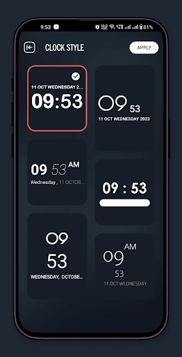 Live Time Password Lock Screen