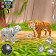Wild Tiger Sim 3D hunting Game icon