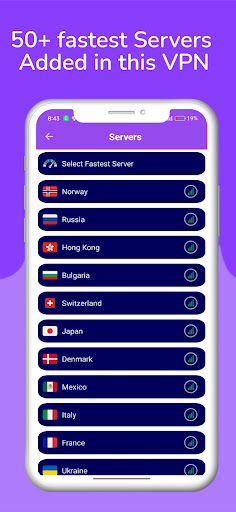 Vast VPN : Secure VPN Proxy Screen 2