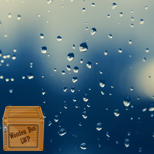 blue raindrop wallpaper logo