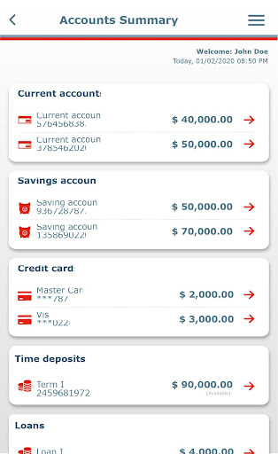 Banco Aliado Screen 2