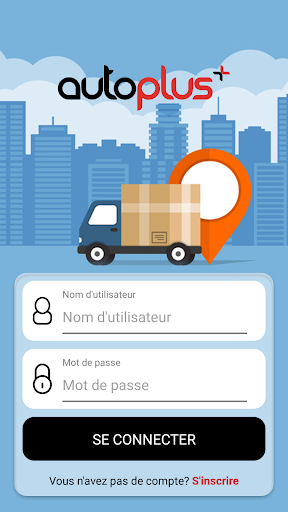 Android application Autoplus : Livreur externe screenshort