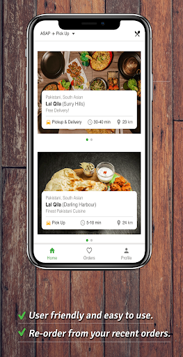 Lal Qila Food Ordering App (La Screen 2